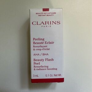Clarins Paris Beauty Flash Peel Resurfacing and Radiance Boosting AHA/BHA 3mL